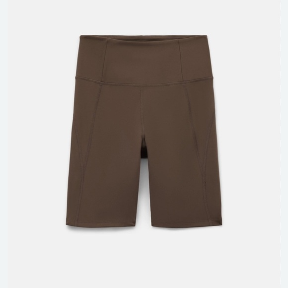 girlfriend collective Pants - Café High-Rise Bike Short Size Small